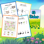 Matte till 10 Djur 3 Arbetsbok 15 Sidor - bild 2