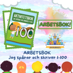 Arbetsbok – Jag spårar och skriver 1-100 - bild 1