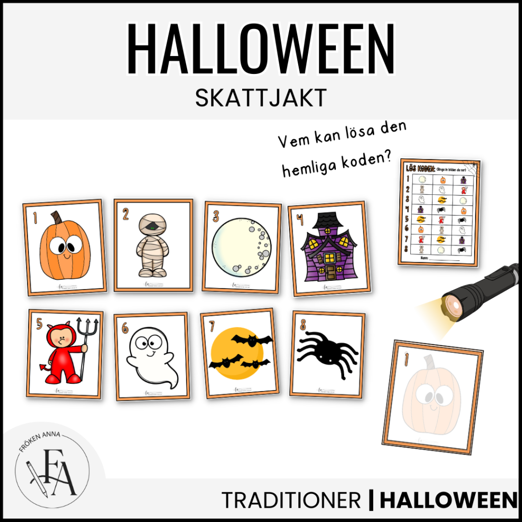 Halloweenjakt – tipspromenad med twist