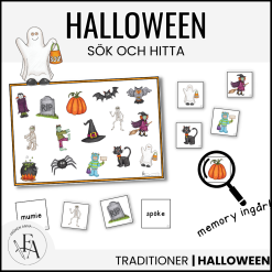 Sök och hitta: Halloween (+ halloweenmemory!)