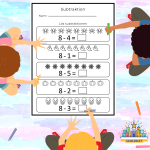 Halloween Matte Arbetsblad 24 sidor - bild 2