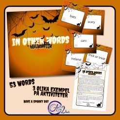 In other words Halloween - spooky cards for spooky activities