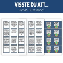 Visste du att ... 50 talkort - Klimat
