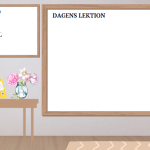 Digitalt klassrum i olika färger/stil - bild 1