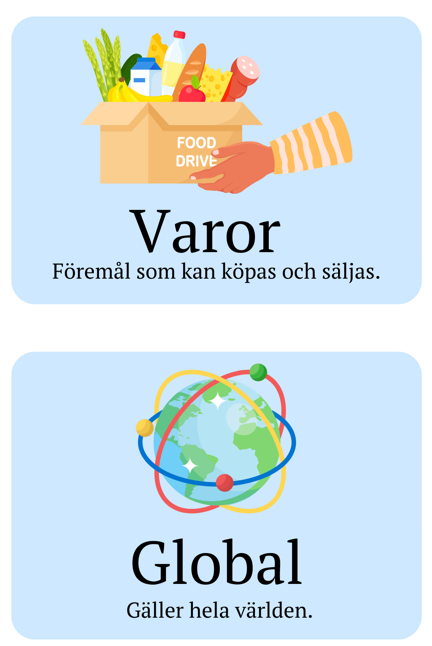 FN - begrepp, förklaringar, bildstöd & facit