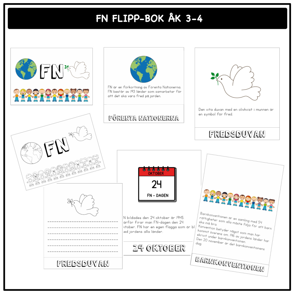 FN-flippbok åk 3-4