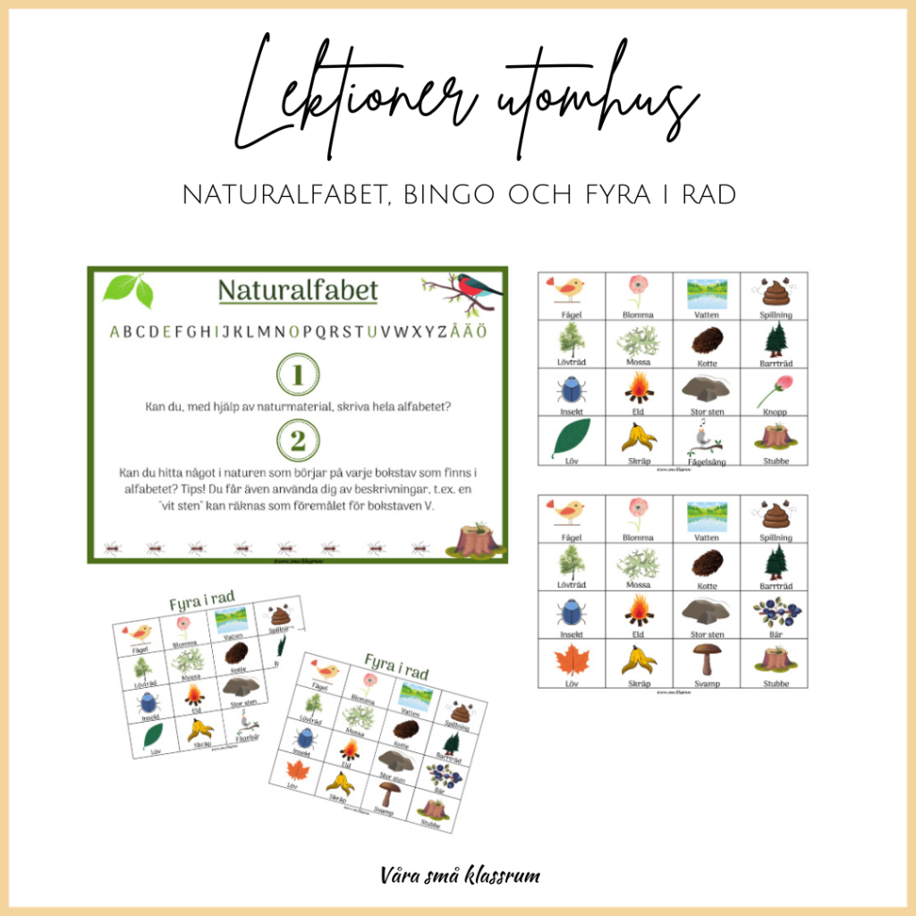 Lektioner utomhus