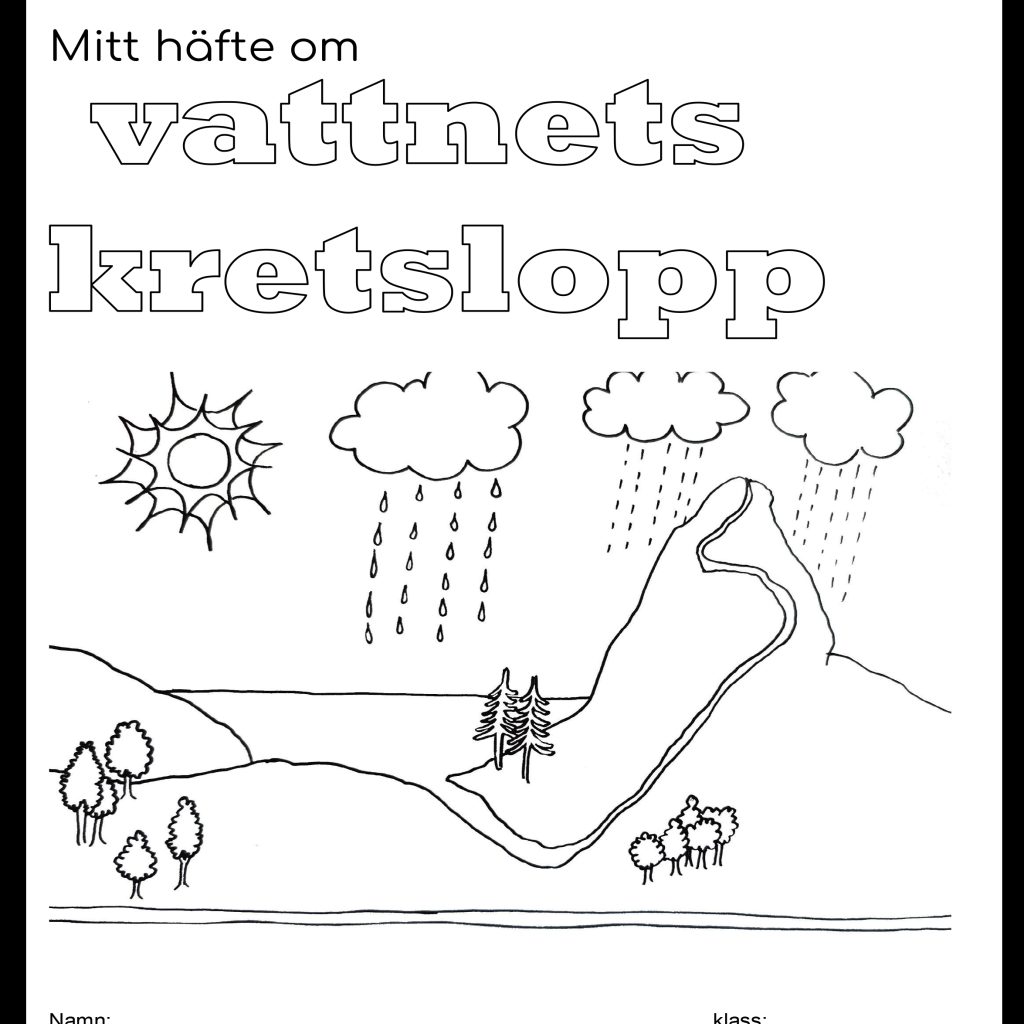 Häfte om vattnets kretslopp