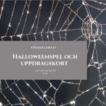 Halloweenspel och uppdragskort - bild 1