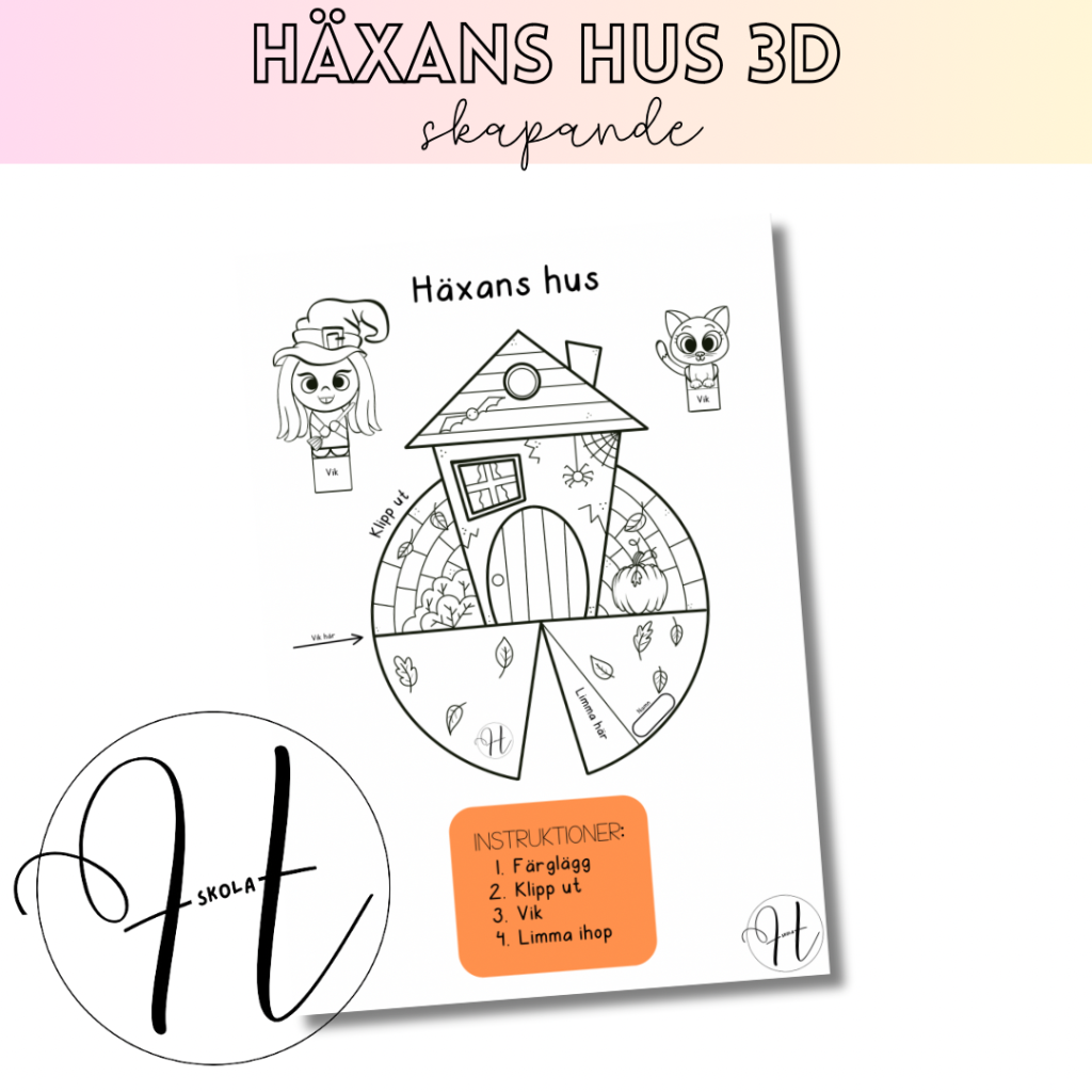 Häxans hus, Halloween, skapande