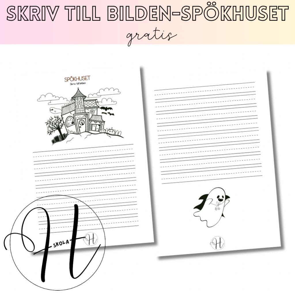Skriv till bilden, Spökhuset, GRATIS