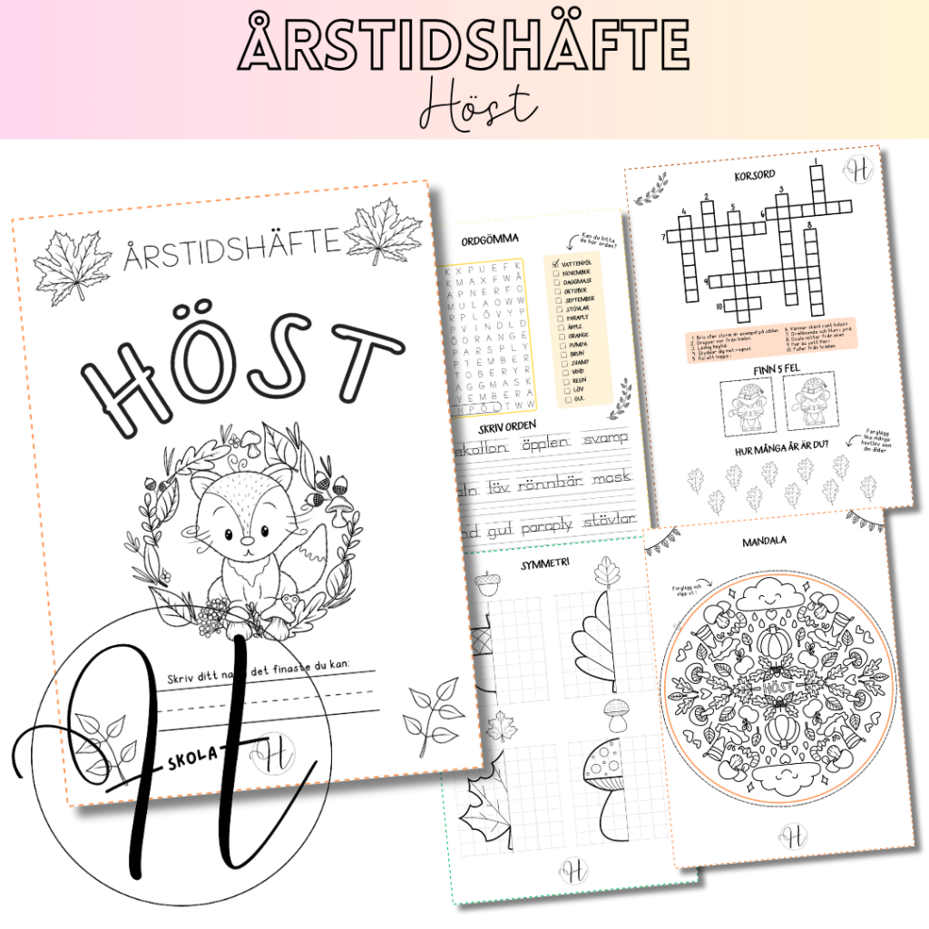 Årstidshäfte Höst