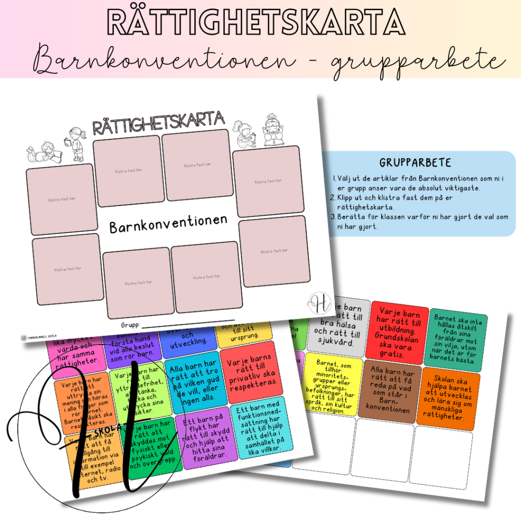 Rättighetskarta, FN, Barnkonventionen