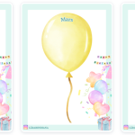 Födelsedags- & månadsskyltar - bild 2