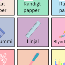 Klassrumssymboler (bildstöd)