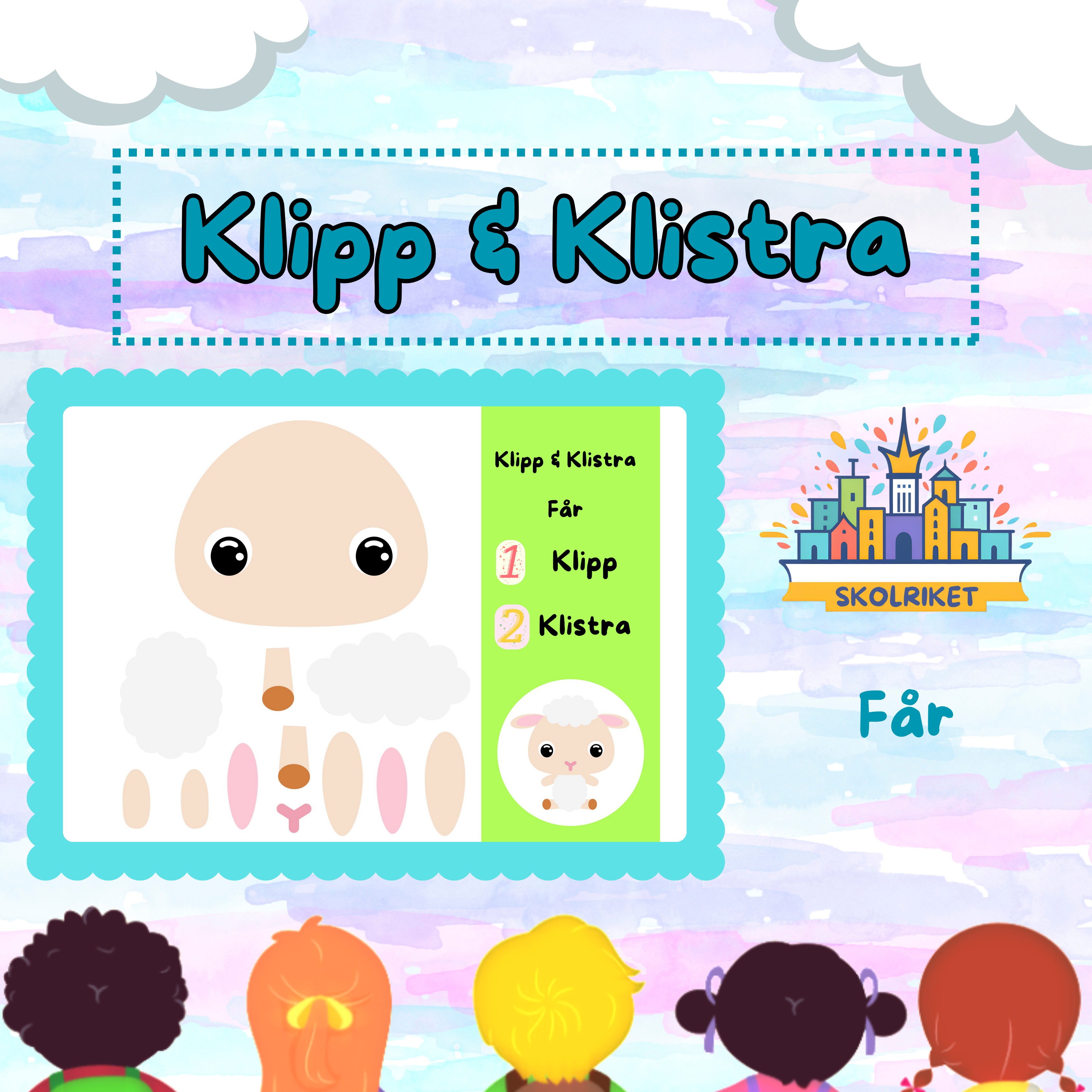 Klipp & Klistra – Får