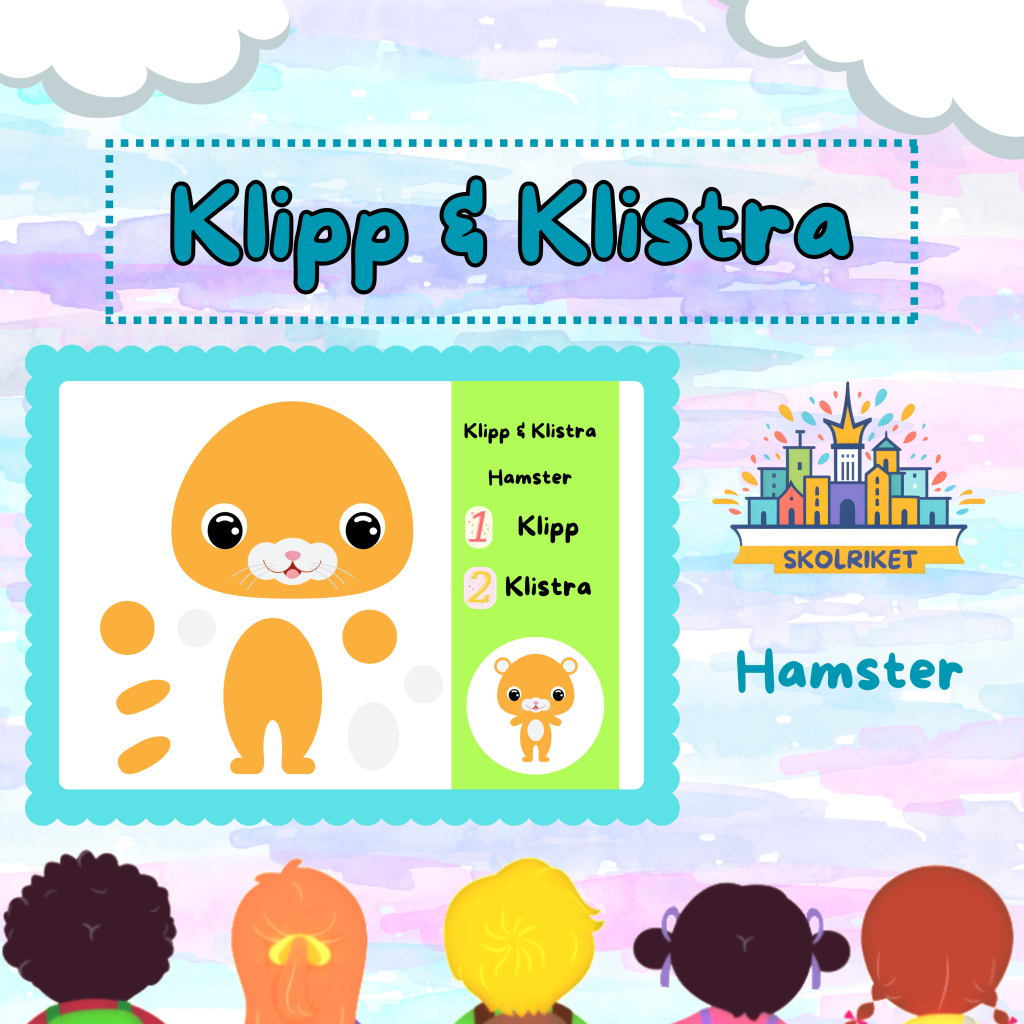 Klipp & Klistra – Hamster
