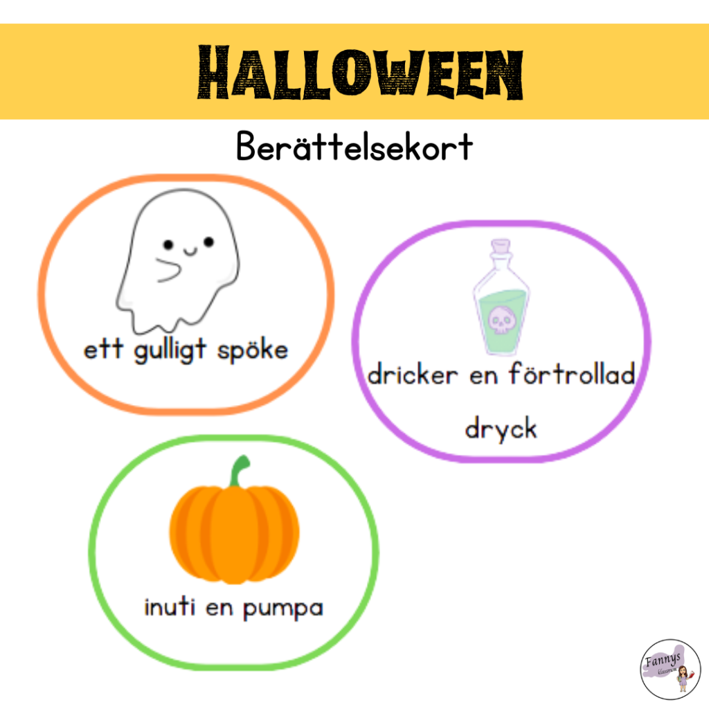 Berättelsekort halloween