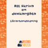 Att skriva en deckargåta - Lärarhandledning