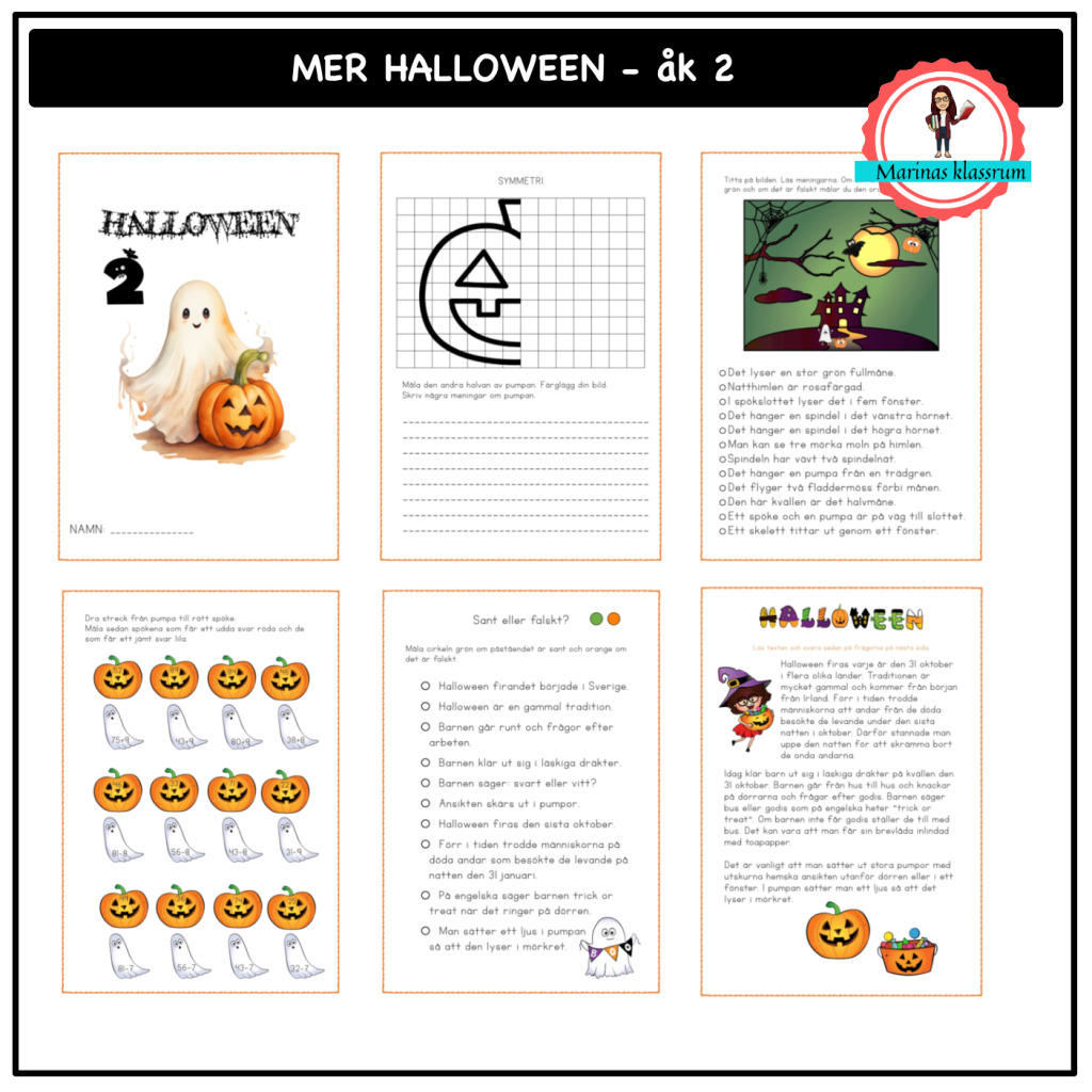 Mer Halloween åk 2