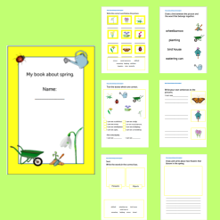 Workbook about spring.