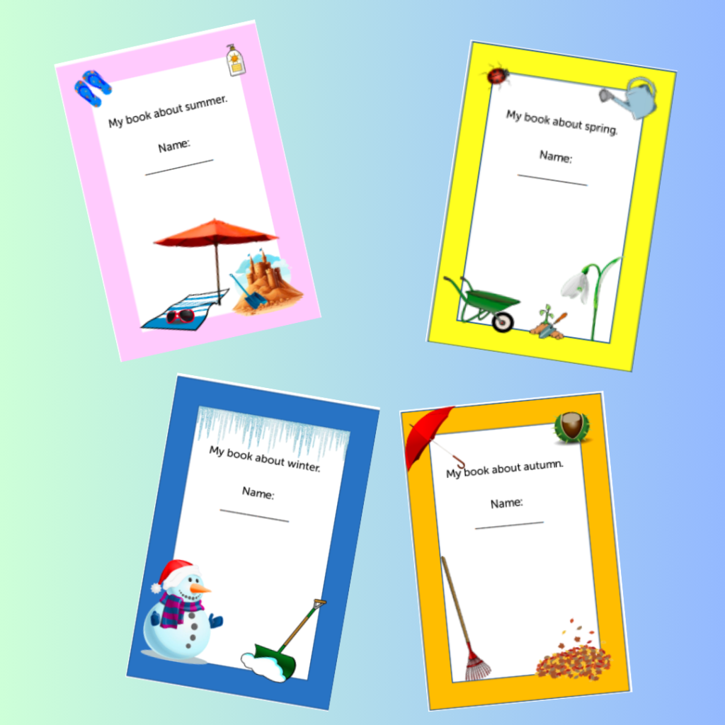 Workbooks about the seasons