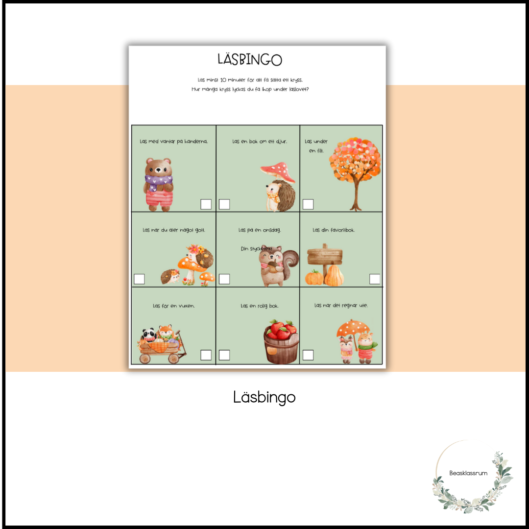 Läsbingo