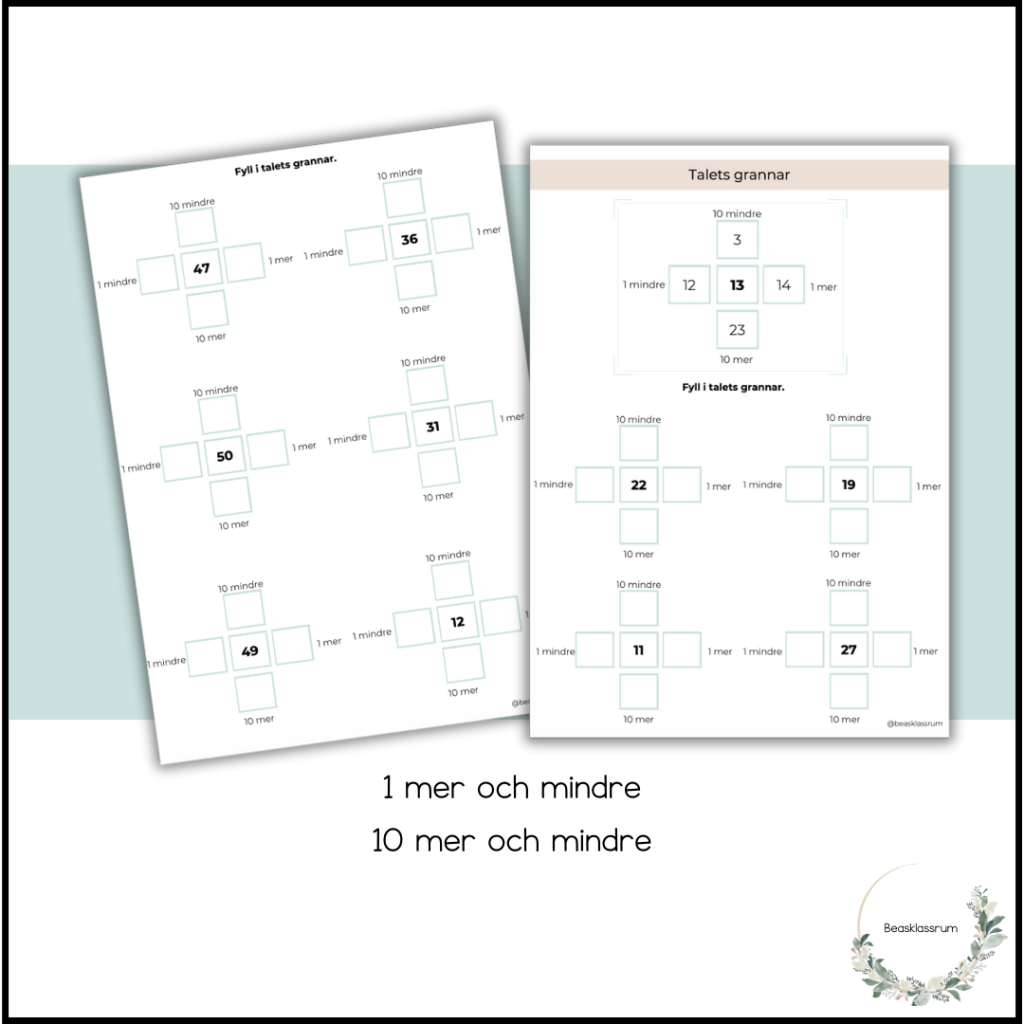 Talets grannar – mer och mindre