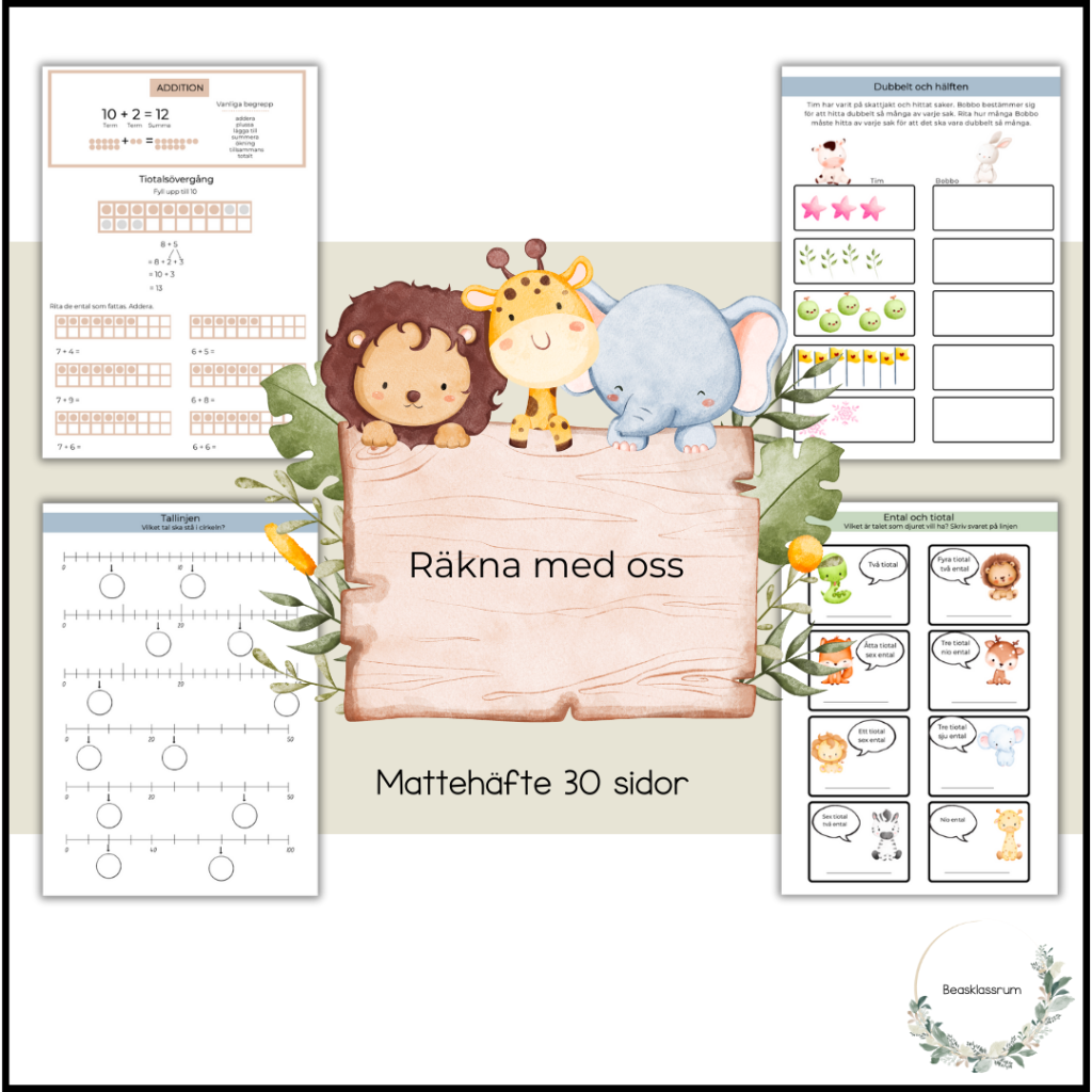 Räkna med oss – mattehäfte