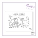 Målarbilder – Olikheter - bild 3