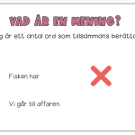 Vi blir proffs på meningar – interaktiv presentation - bild 8