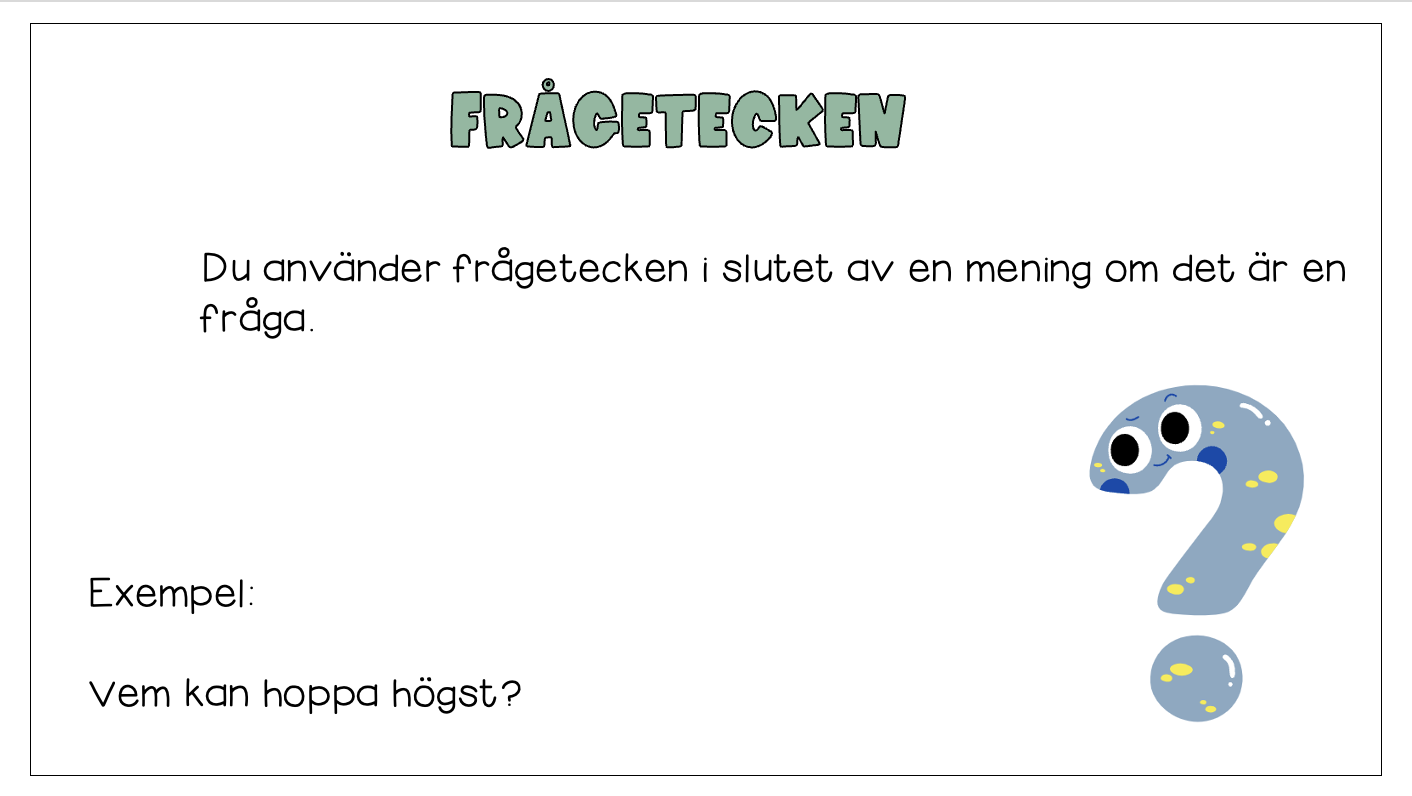 Vi blir proffs på meningar - interaktiv presentation