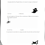 Stort Halloween-häfte 21 sidor! - bild 2