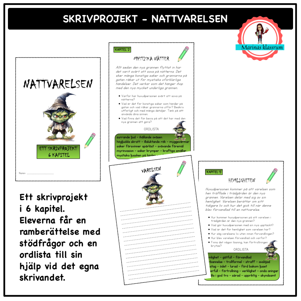 Skrivprojekt – Nattvarelsen