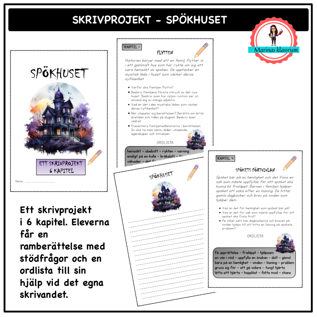 Skrivprojekt – Spökhuset