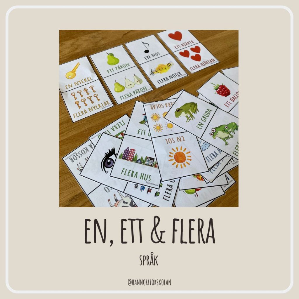En, ett & flera
