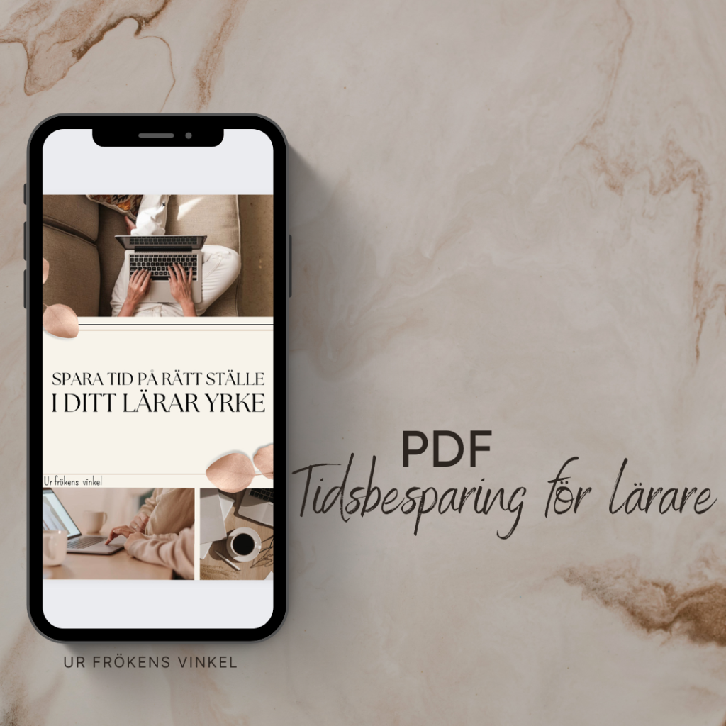 Tidbesparing för lärare