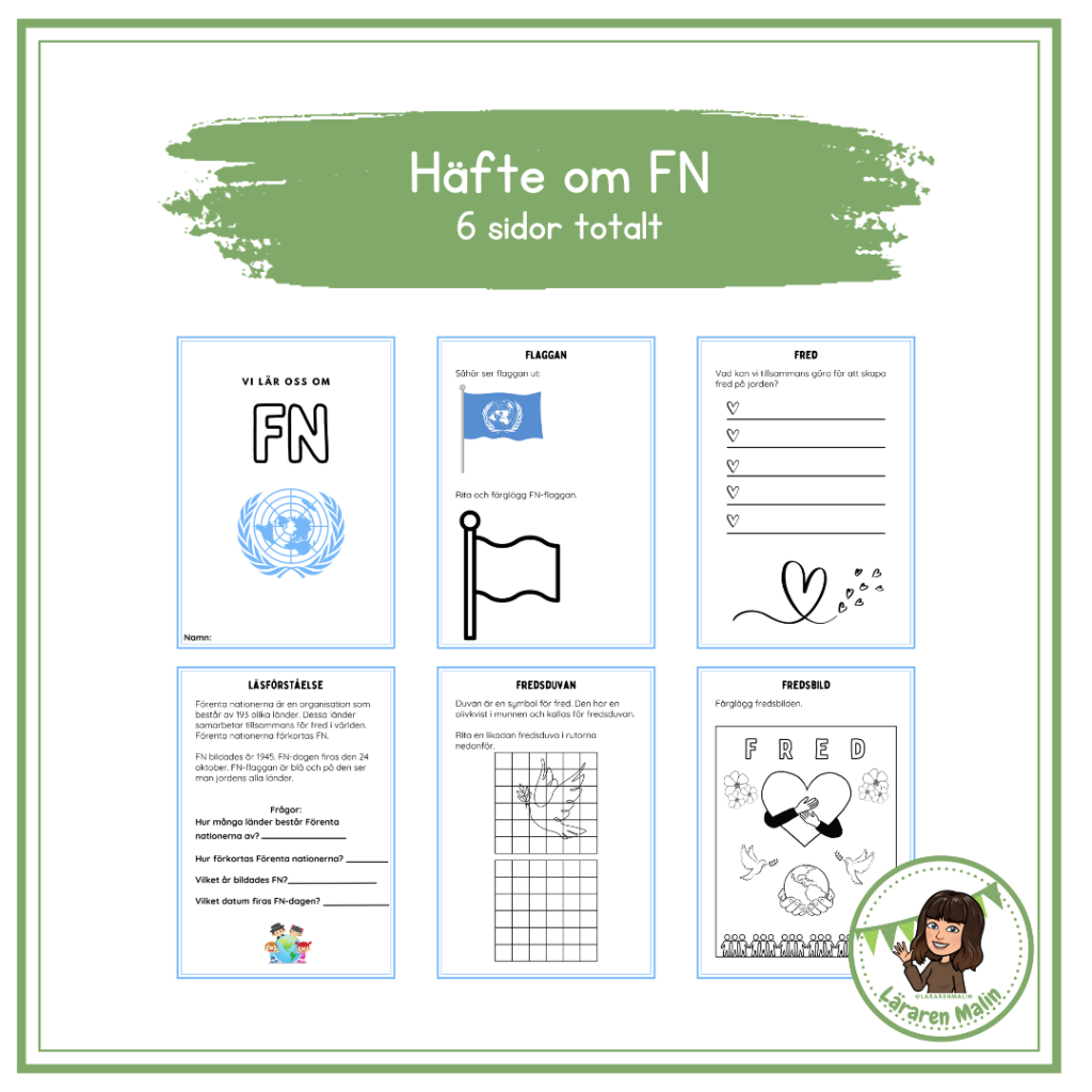 Häfte om FN- förenta nationerna