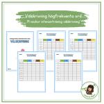 Välskrivning av högfrekventa ord- intensivträna - bild 1