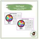 Mattespel- snurra och multiplicera (tabellerna 1-10) - bild 1