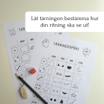 Rita med tärning – tema halloween - bild 3
