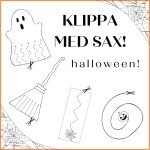Klippa med sax – tema halloween - bild 1