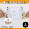 Halloweenpyssel - öppningsbara kort till halloween
