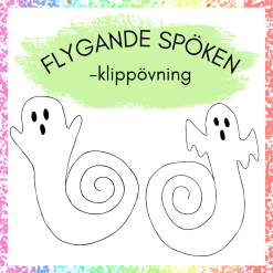 Flygande spöken - halloween