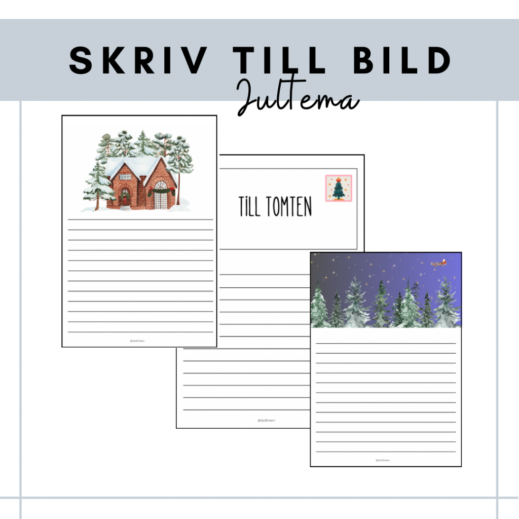 Skriv till bild – jul