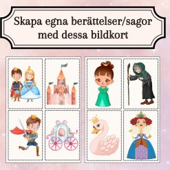Barnboksveckan: Bildkort till berättelser (40 bilder)