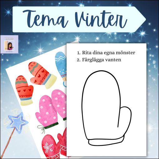 Vinter bilduppgift (vantar)