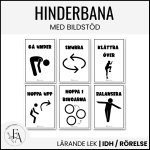 Hinderbana med bildstöd - bild 1