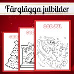 Jul färglägga bilder (20-bilder) - bild 1