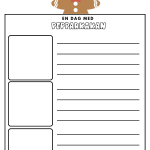 Skrivblad julen - bild 2